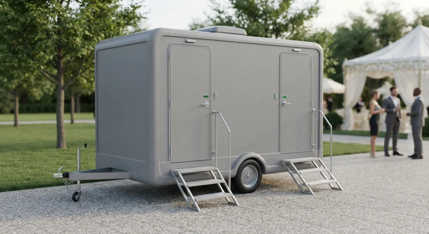 2 Stall Restroom Trailer in Bismarck, ND