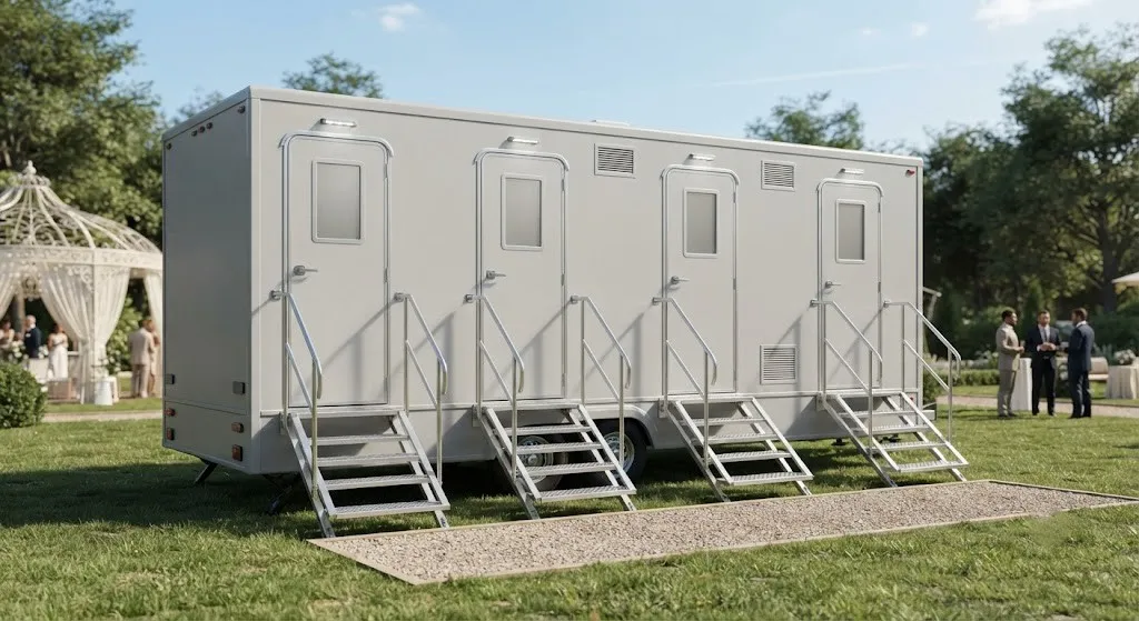 4 Stall Restroom Trailer in Bismarck, ND
