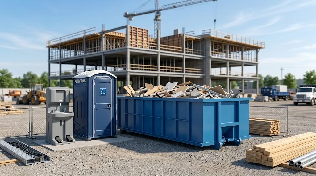 Construction Dumpster Rental in Bismarck, ND