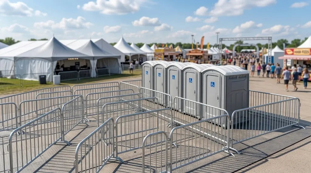 Crowd Control Barrier Rental in Bismarck, ND
