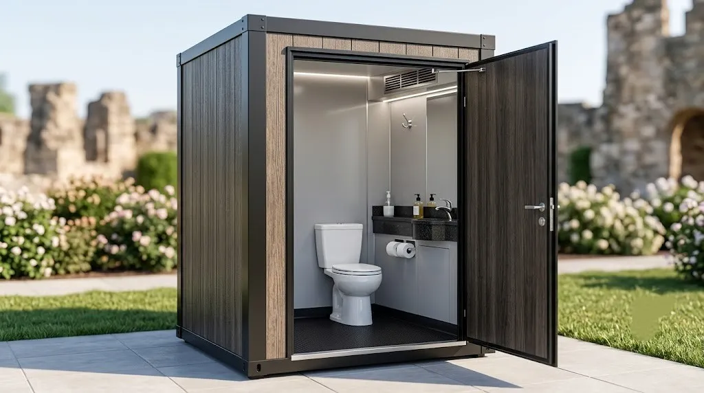 Deluxe Flushable Porta Potty in Bismarck, ND