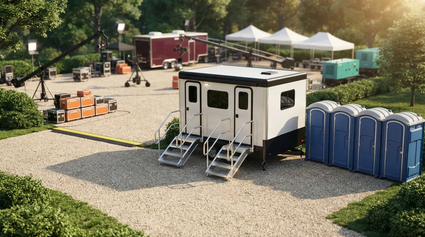 Film Set Restroom Rental in Bismarck, ND